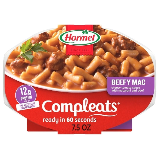 Hormel Compleats Beefy Mac & Cheese 7.5 oz