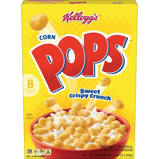 Kellogg's Corn Pops Original Sweetened Corn Cereal 8.8 oz