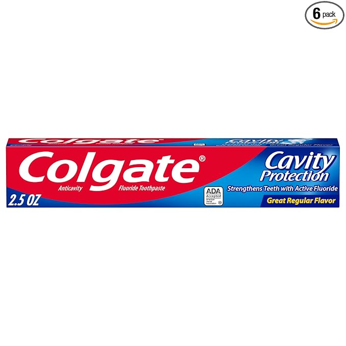 Colgate Cavity Protection Fluoride Toothpaste 2.5 oz