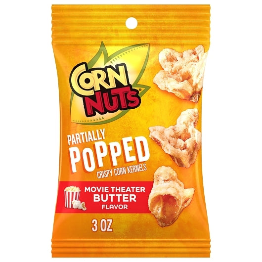 Corn Nuts Partially Popped Movie Theater Butter 3 oz