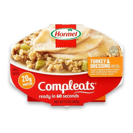 Hormel Compleats Turkey & Dressing 10 oz