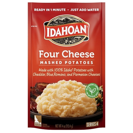 Idahoan Four Cheese Mashed Potatoes 4 oz