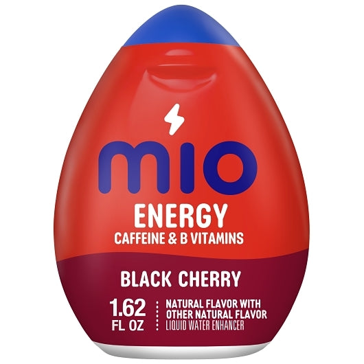 MiO Energy Black Cherry Liquid Water Enhancer 1.62 fl oz bottle