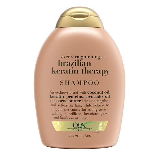 OGX Ever Straightening+ Brazilian Keratin Therapy Shampoo 13 oz