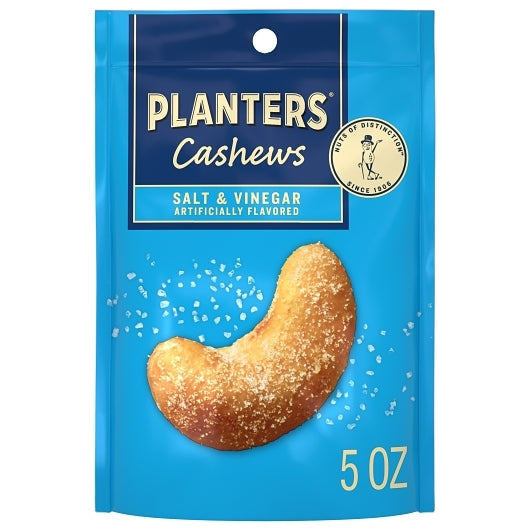 Planters Cashews Salt & Vinegar 5 oz