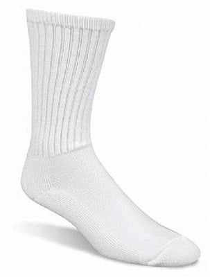 White Crew Socks